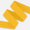 Schrägband Jersey 20mm Gelb Meterware 