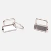 Schlüsselband Rohling 25mm silber