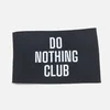 Webetikett "Do Nothing Club", 57x38 mm, 1 Stück