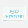 Webetikett "Little Monster", 57x38 mm, 1 Stück