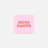 Webetikett "More Amore", 30x30 mm, 1 Stück