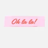 Webetiketten "Oh la la", 59x15 mm, 1 Stück