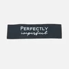 Webetikett "Perfectly imperfect", 59x15 mm, 1 Stück