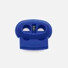 Kordelstopper Kunststoff 2-Loch, Dunkelblau B16