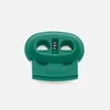 Kordelstopper Kunststoff 2-Loch, Jadegrün B29