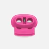 Kordelstopper Kunststoff 2-Loch, Pink B47