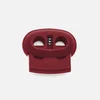 Kordelstopper Kunststoff 2-Loch, Bordeaux D520