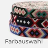Gurtband 38 mm Breite, Boho, Meterware