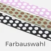 Gurtband Dots, 38mm, Meterware