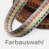 Gurtband 38 mm, Zickzack Multicolor, Meterware