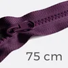 Reißverschluss teilbar 75cm Beere D230