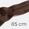 Reißverschluss teilbar 85cm Schokoladenbraun D161