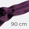 Reißverschluss teilbar 90cm Beere D230