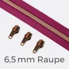 Reißverschluss Kupfer 6,5mm Fuchsia D258