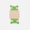 Webetikett Konturenschnitt "Frosch"