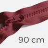 Reißverschluss teilbar 90cm Bordeaux D520