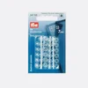 PRYM Annäh Druckknöpfe 7mm, transparent, 24 Stück