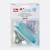PRYM Love Jersey Druckknöpfe 8mm Farbmix Pastell