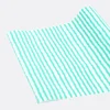 Jelly Vinyl Design, 30 x 135 cm, Wonky Stripes Türkis