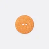 Knopf Recycelt, 18 mm, Orange
