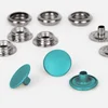 Anorak Druckknöpfe, 15mm, 10 Stück, türkis