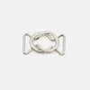 Gürtelschnalle Design 25mm, Silber