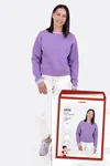 Papierschnittmuster Basic-Sweatshirt "Erin"