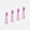 Reverse Zipper für 4mm Raupe Kräftiges Rosa B57