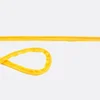 Elastisches Paspelband aus Baumwolljersey in Gelb