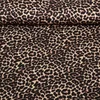  Viskose Satin Digitaldruck Leo Schwarz Beige