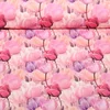 Bambus Viskosejersey  Digitaldruck Tulpen Rosa