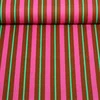 Baumwoll-Canvas Streifen Karamell Pink