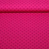 Baumwoll-Popeline Blätter Pink