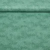 Baumwoll Popeline Kleine Kreise Dunkelmint