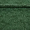 Baumwoll Popeline Kleine Kreise Tannengrün
