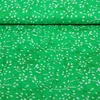 Baumwoll-Voile Batik Blumenranken Grün