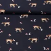 Baumwolle Popeline Bambi Navy