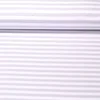 Baumwolljersey Streifen 10mm Hellgrau Weiß