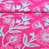 Baumwollvoile "Dalia" Blumen Pink