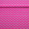 Baumwollvoile "Dalia" Kleine Blumen Pink