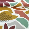 Beschichtete Baumwolle Abstrakte Formen Multicolor