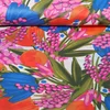Beschichtete Baumwolle Bunte Blumen Multicolor