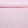 Beschichtete Baumwolle Punkte Rosa