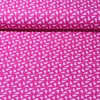 Bio-Canvas Hamburger Liebe "Christmas Trees" Pink