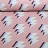 Bio Jacquard Jersey "Gleam" Zappy Rosa