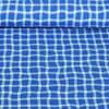 Bio Jersey Hamburger Liebe Picknick Check Blau