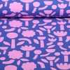 Bio Jersey Jennifer Bouron Blumen Abstrakt Blau