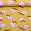 Bio Jersey Jennifer Bouron Blumen Ocker