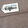 Bio Merino Wollfleece Mittelbraun Melange 