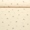 Bio Musselin Natural Blümchen Natur